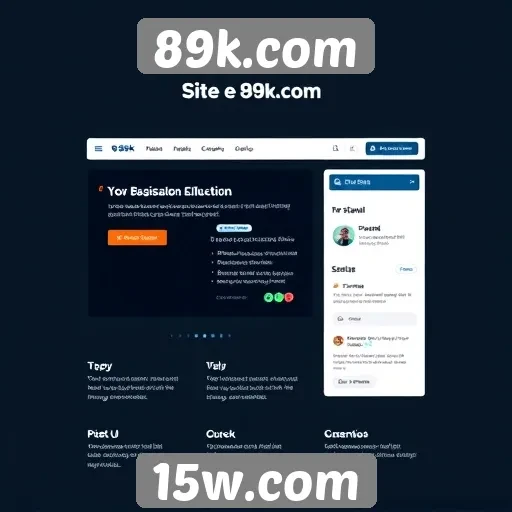 Avaliação do design e usabilidade do site 89k.com